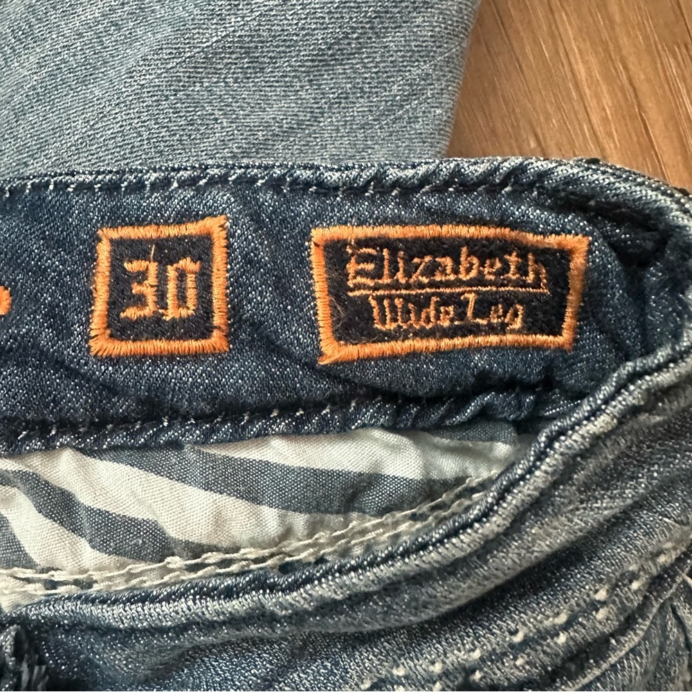 Rock Revival Women’s Elizabeth Wide Leg Jeans – Size 30, 34″ Inseam, W9 Wash - Picture 9 of 9